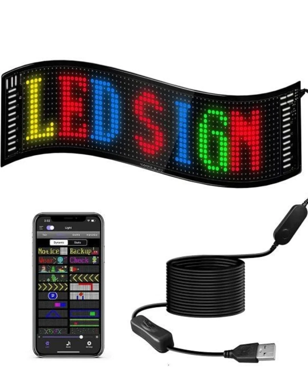 İthalat® LED MATRİX 60CM
