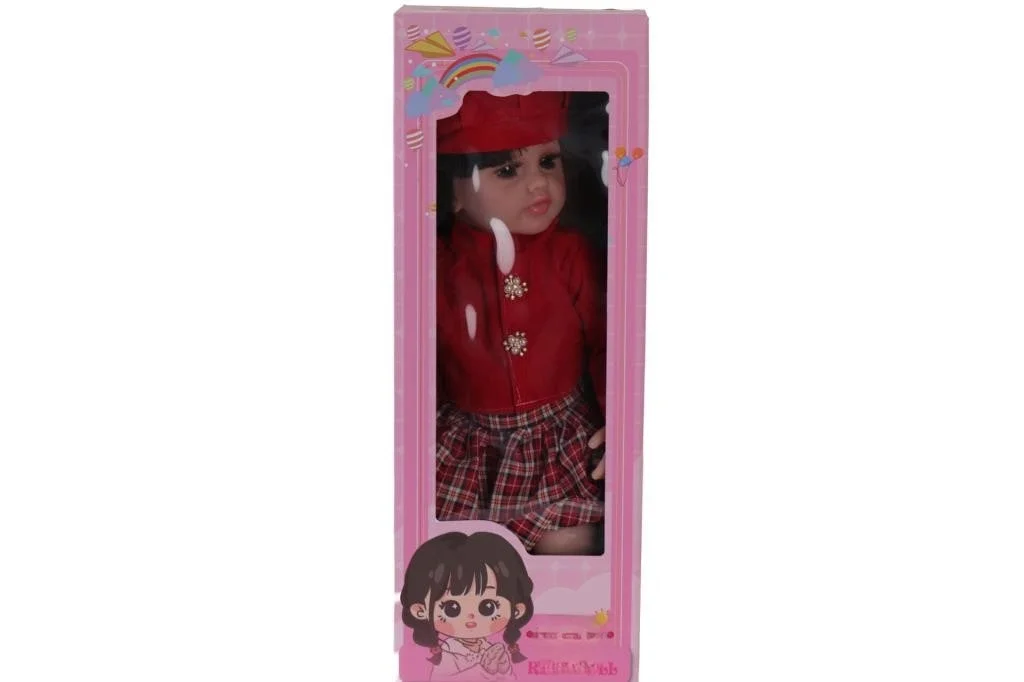 İthalat® LMN232 55 CM MÜZİKLİ SİLİKONLU ET BEBEK