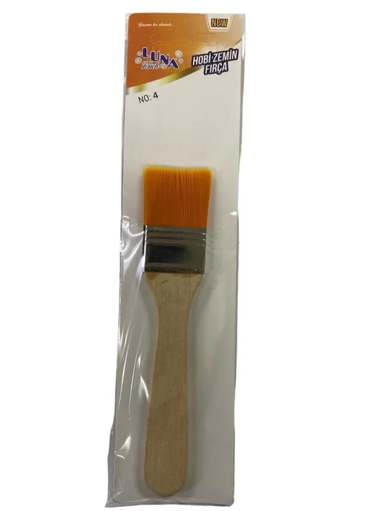 İthalat® Luna Zemin Fırça 4 No 2,5 cm Genişlik