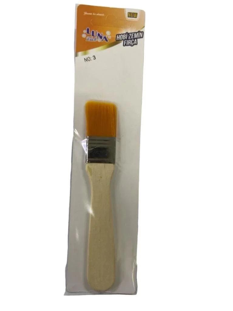 İthalat® Luna Zemin Fırça 3 No 2 cm Genişlik