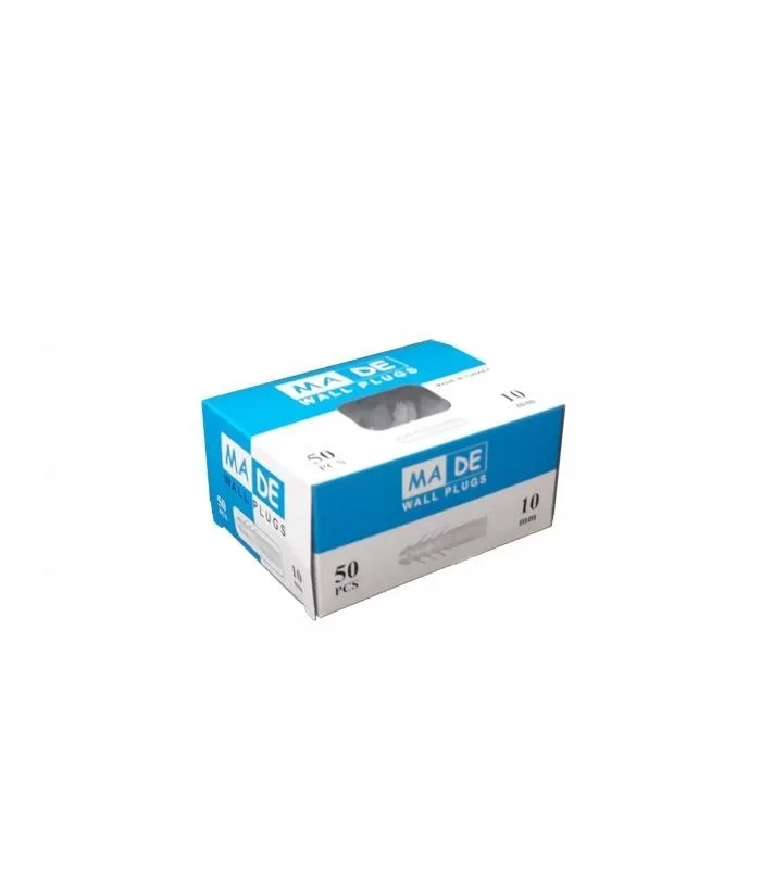İthalat® Made 10 mm Plastik Dubel 50 Adet