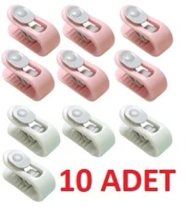 İthalat® Mandallı Yorgan Sabitleme Klipsi 10 Adet