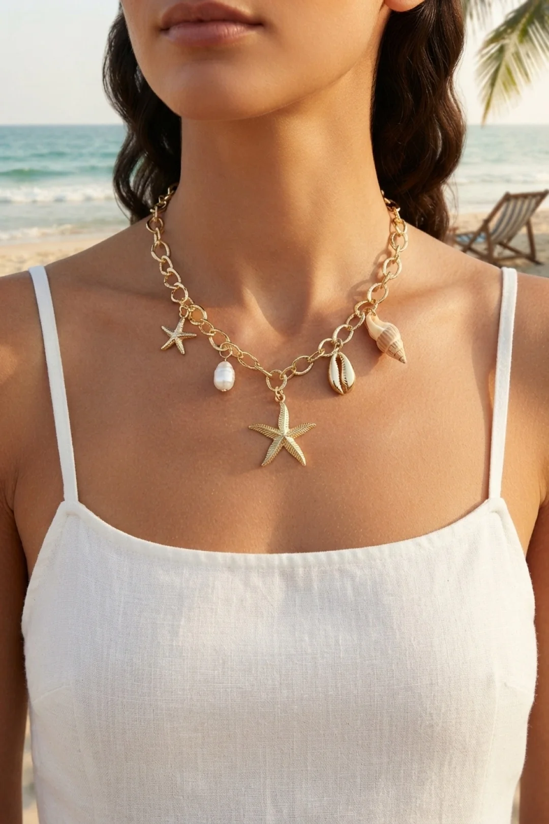 İthalat® Maris Deniz Yıldızı Charm Kolye