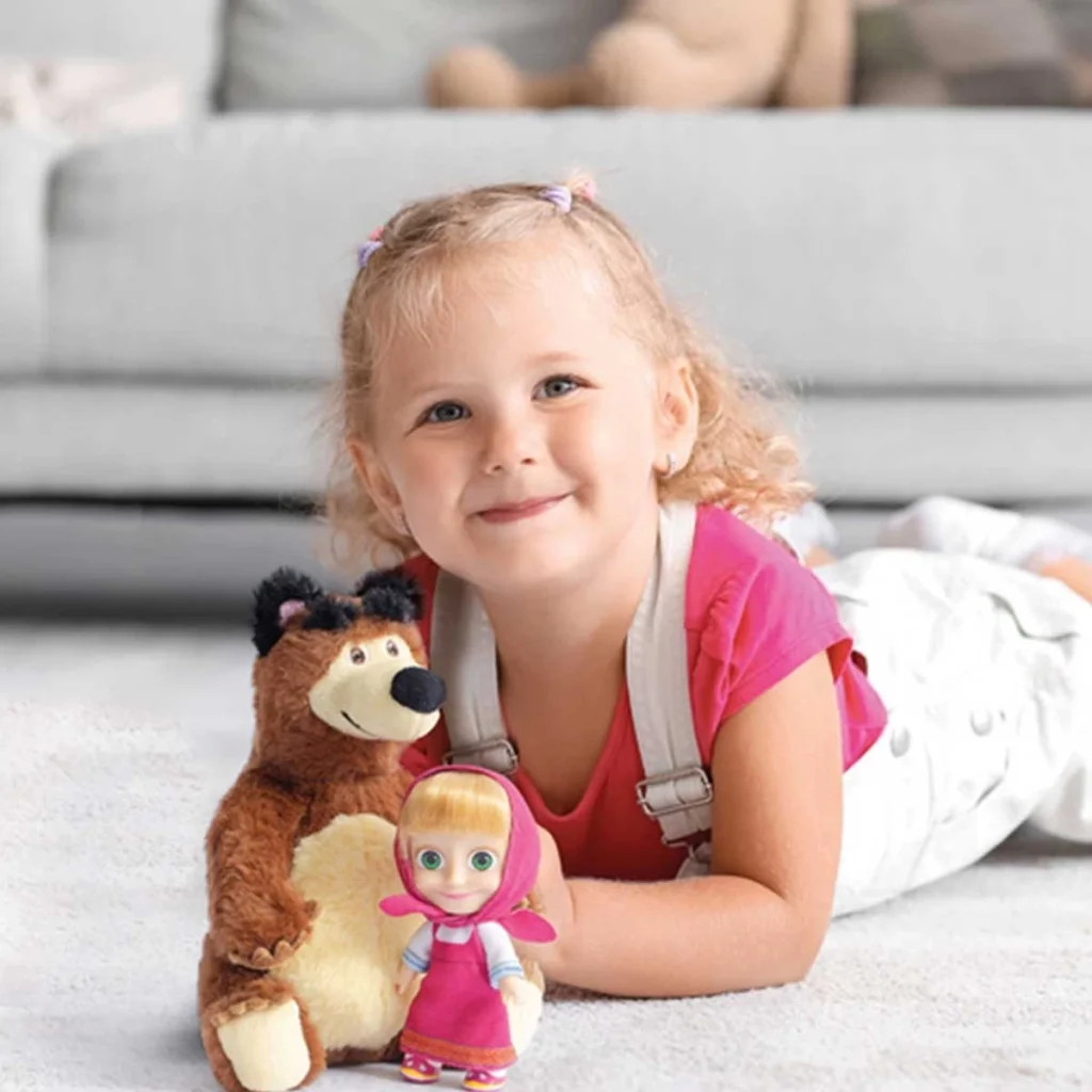 İthalat®   Masha ile Koca Ayı 20 Cm Peluş 12 Cm Bebek MHA21000 Fiyatı, Yorumları ve Özellikleri