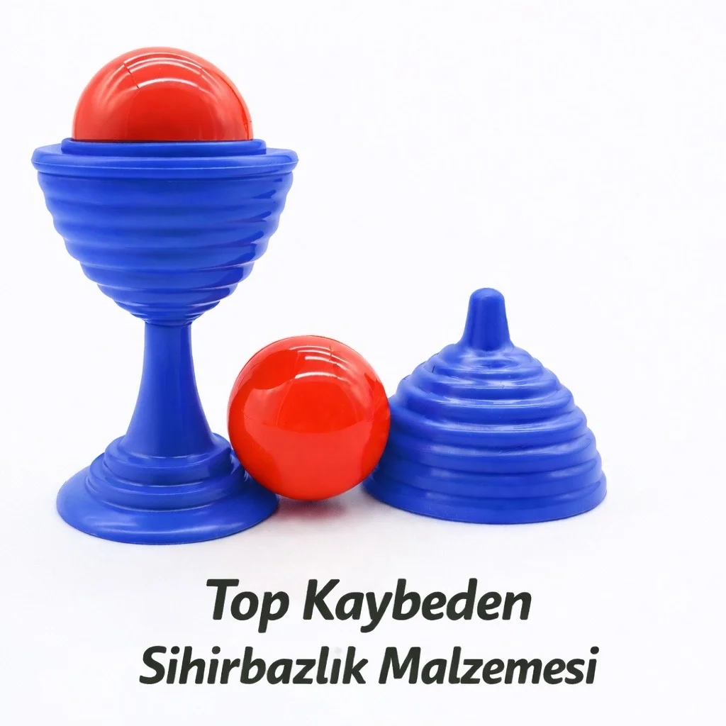 İthalat® Mavi Renk Sihirli Kupa Top Kaybetme Oyunu 7 cm İthalat® Mavi Renk Sihirli Kupa Top Kaybetme Oyunu 7 cm