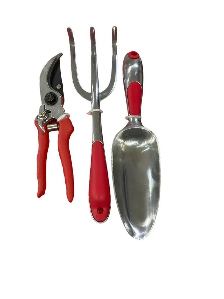 İthalat® Max Garden 820298 Budama Makası Çapa ve Kürek Seti