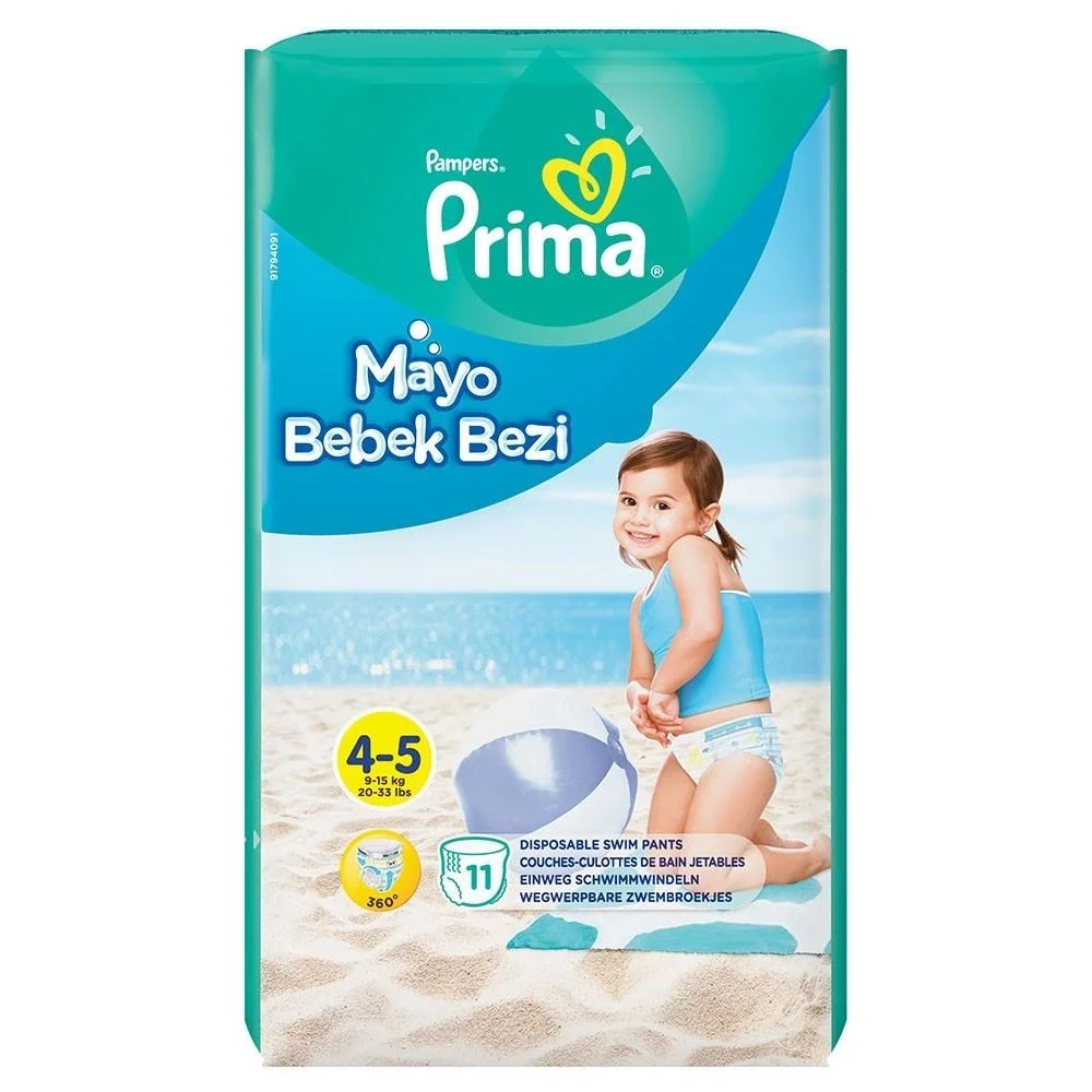 İthalat®   Mayo Bebek Bezi 4-5 Beden 11 Adet