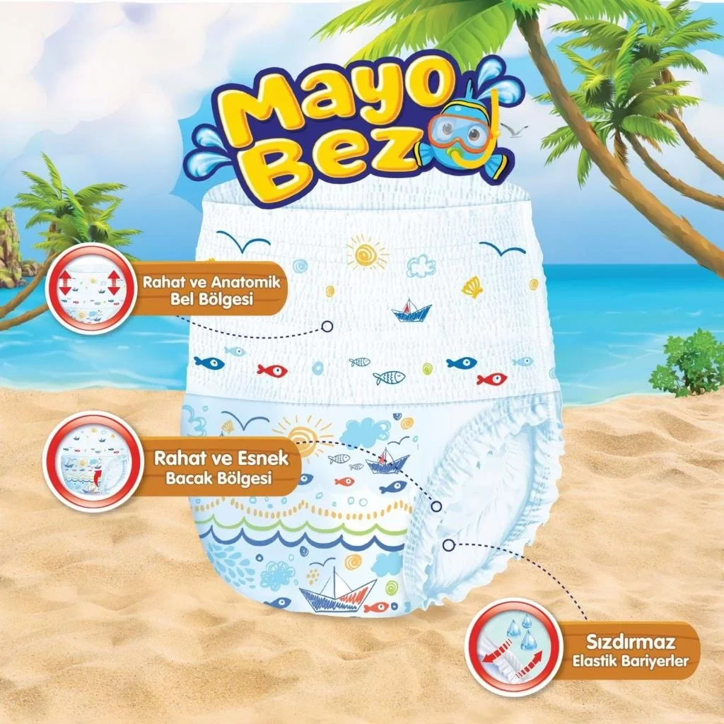 İthalat®   Mayo Bez 4-5 Beden 9-15 Kg 11 Adet