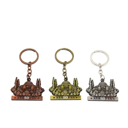 İthalat® Metal Ayasofya Anahtarlık