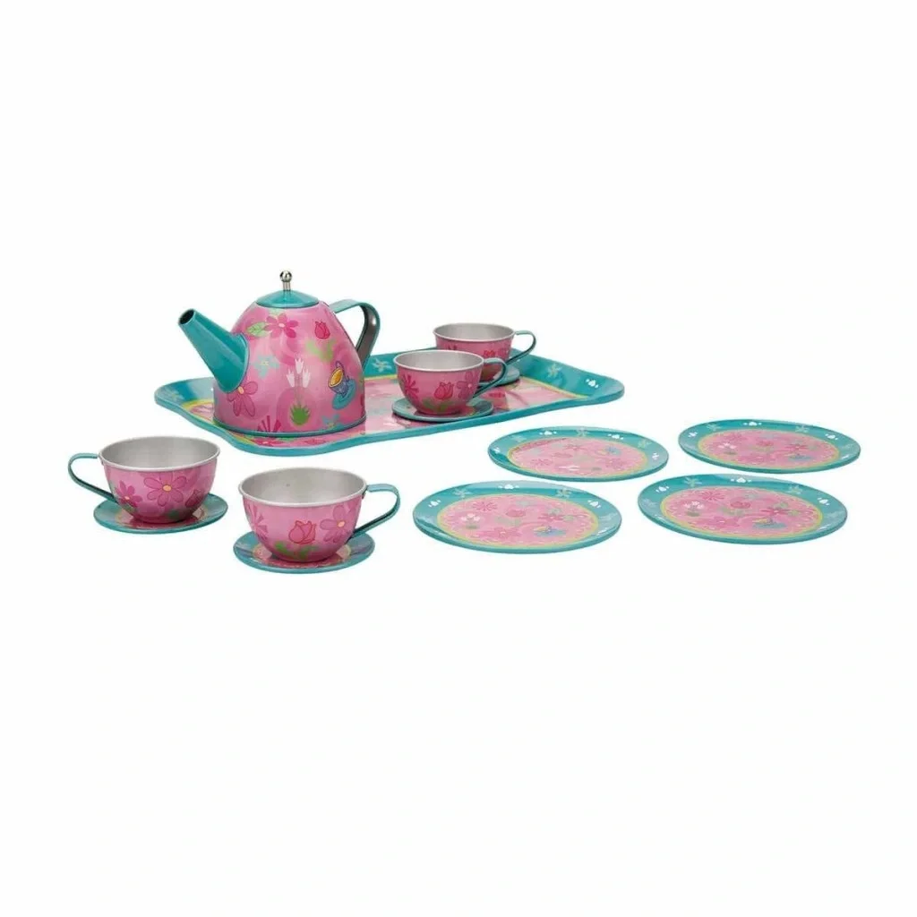 İthalat® Metal Çay Takımı 15 Parça