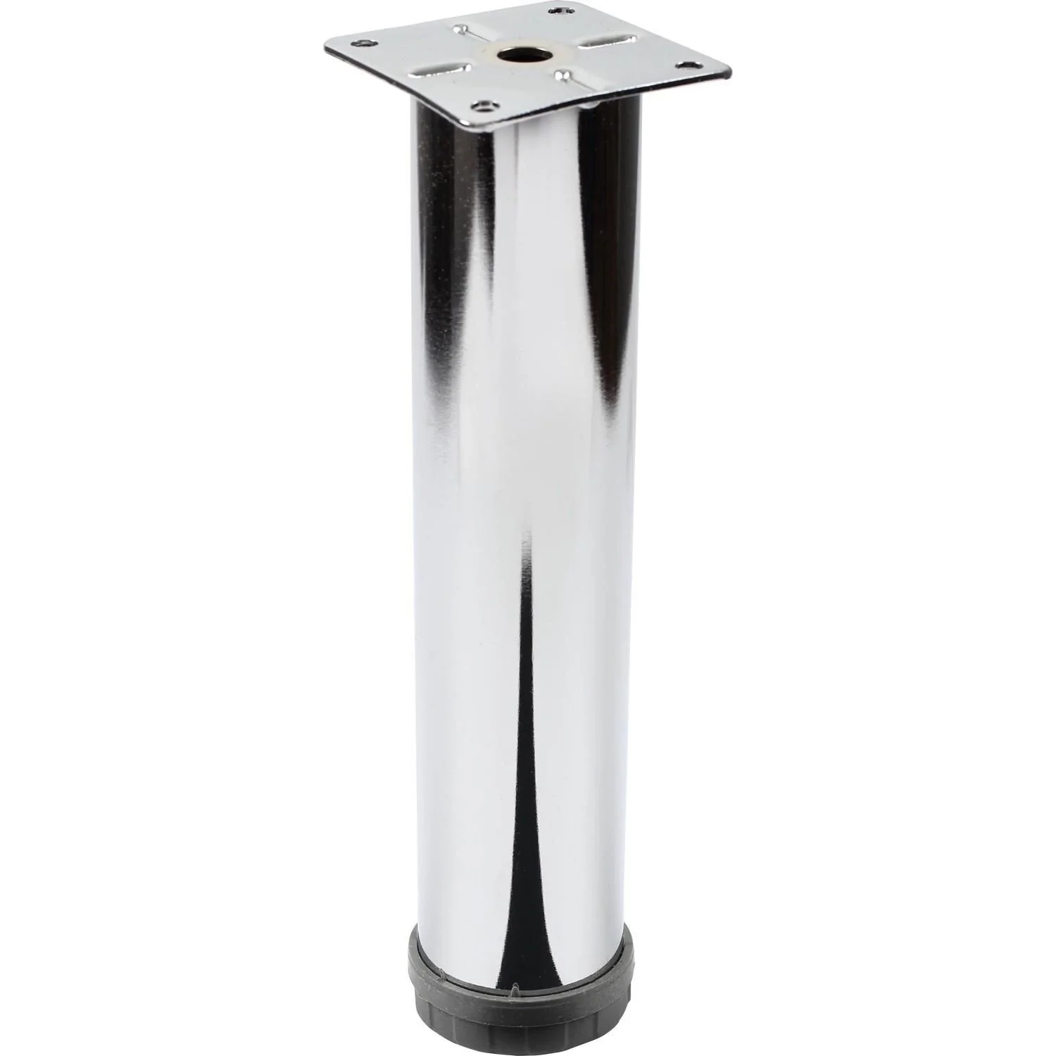 İthalat® Metal Krom Ayak 42 mm Çap 12 cm Yükseklik