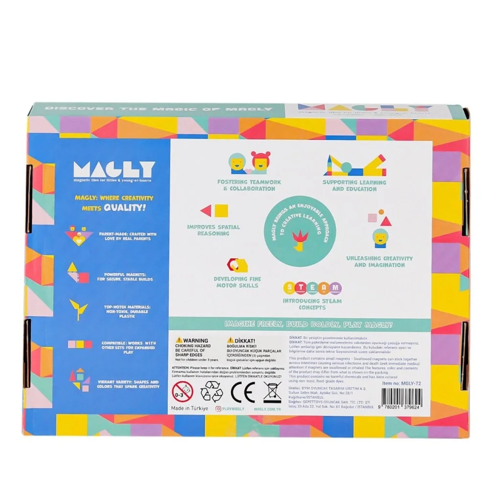 MGL-72 72 PCS MANYETİK BLOK MGL-72 72 PCS MANYETİK BLOK