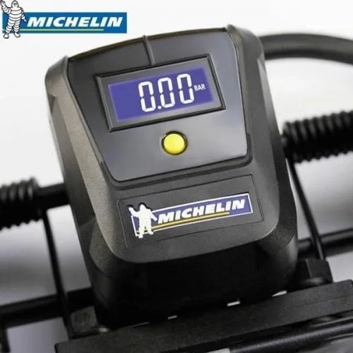 İthalat® Michelin MC12208 Dijital Basınç Göstergeli Ayak Pompası İthalat® Michelin MC12208 Dijital Basınç Göstergeli Ayak Pompası