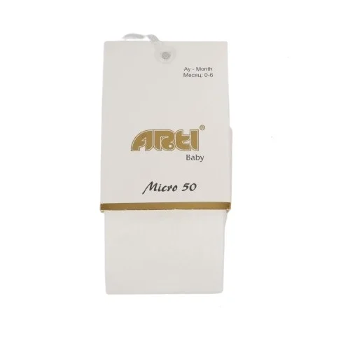 İthalat®   Micro Külotlu Muz Çorap 300178 Beyaz