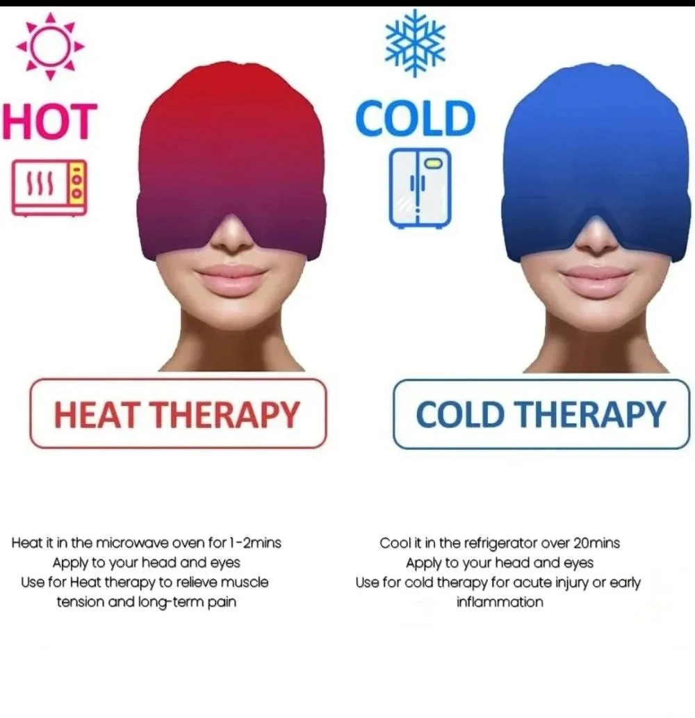 İthalat® Migren Soğuk-Sıcak Kompres Maske | Baş Ağrısı ve Stres Gidermeye yardımcı Jel Maske Fiyatı, Yorumları ve Özellikleri