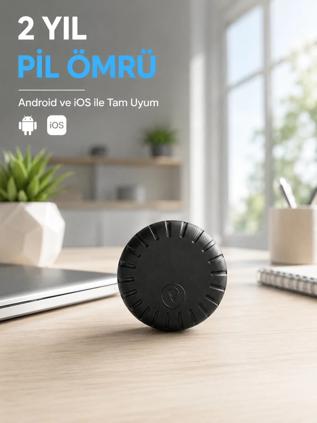 İthalat® Mini GPS Takip Cihazı Android iOS Destekli Çanta Cüzdan Araç ve Valiz Konum Bulucu