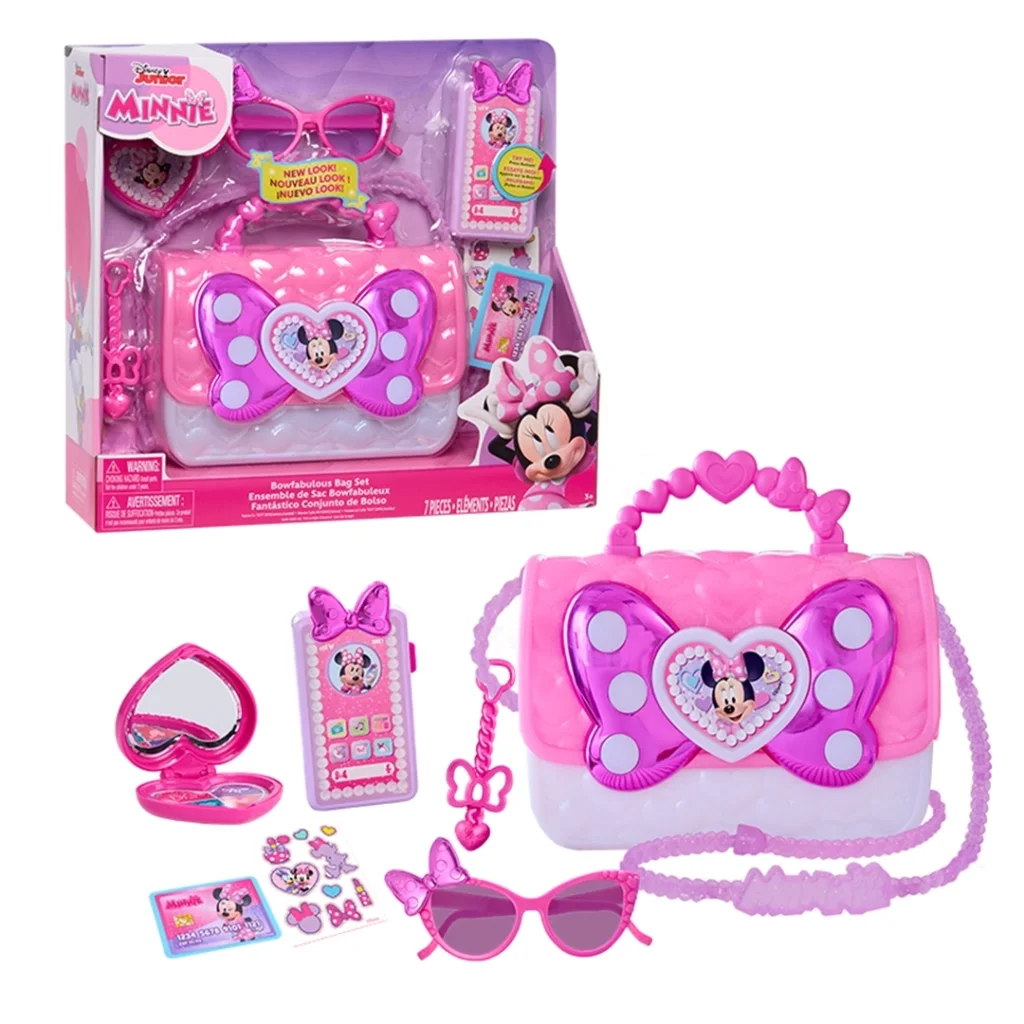 İthalat® Minnie Mouse Kurdele Çanta Seti