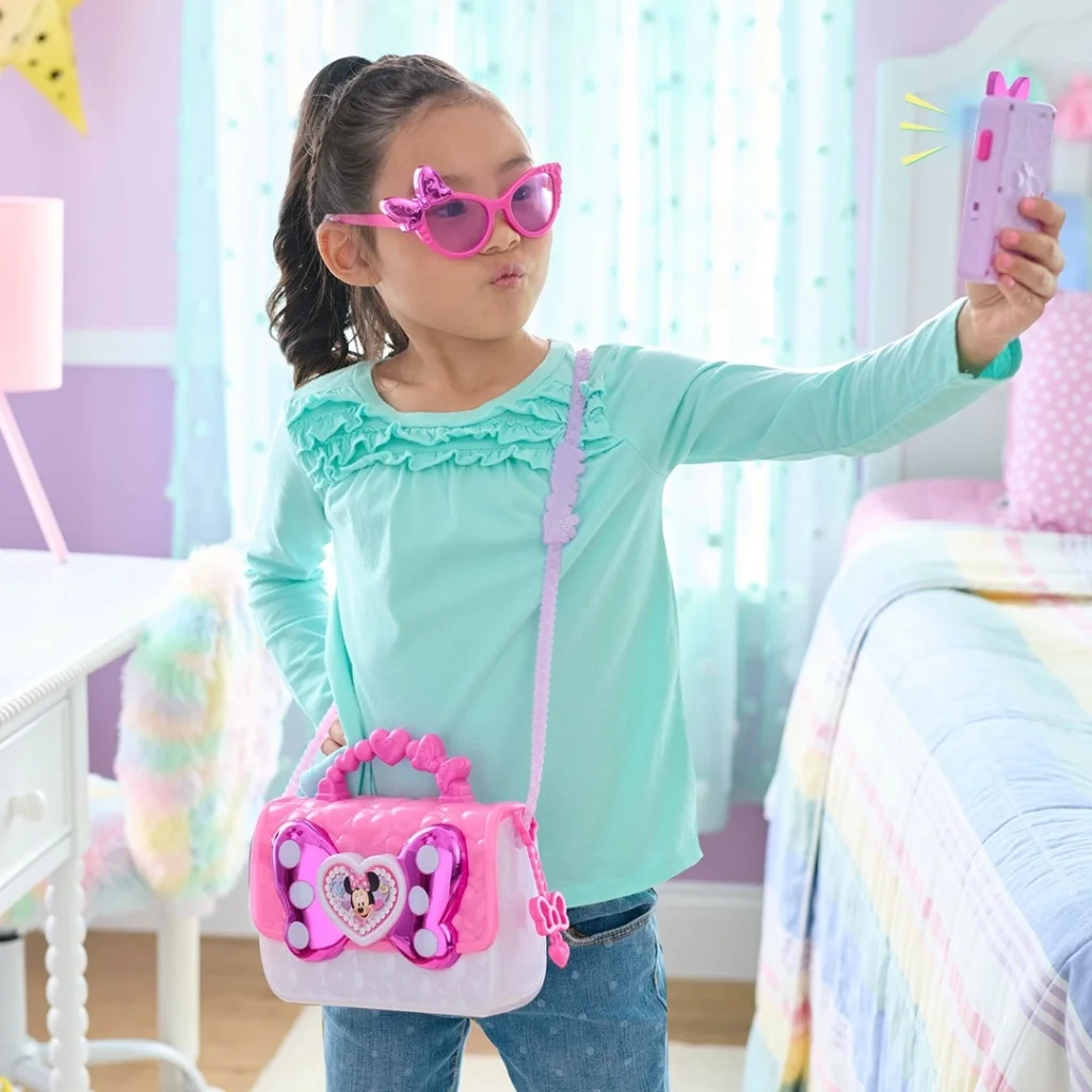 İthalat® Minnie Mouse Kurdele Çanta Seti