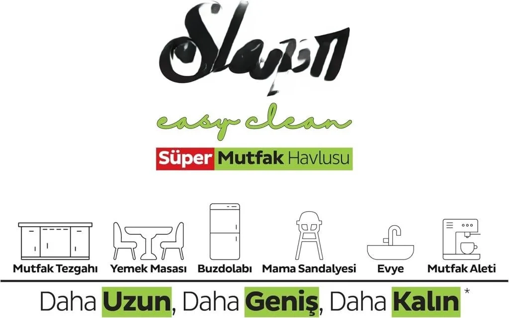 İthalat® Mutfak Temizlik Havlusu 50 Adet Bergamot