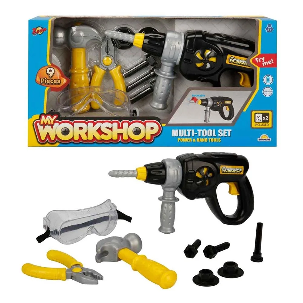 İthalat® My Workshop Matkaplı Tamir Seti 9 Parça Fiyatı, Yorumları ve Özellikleri