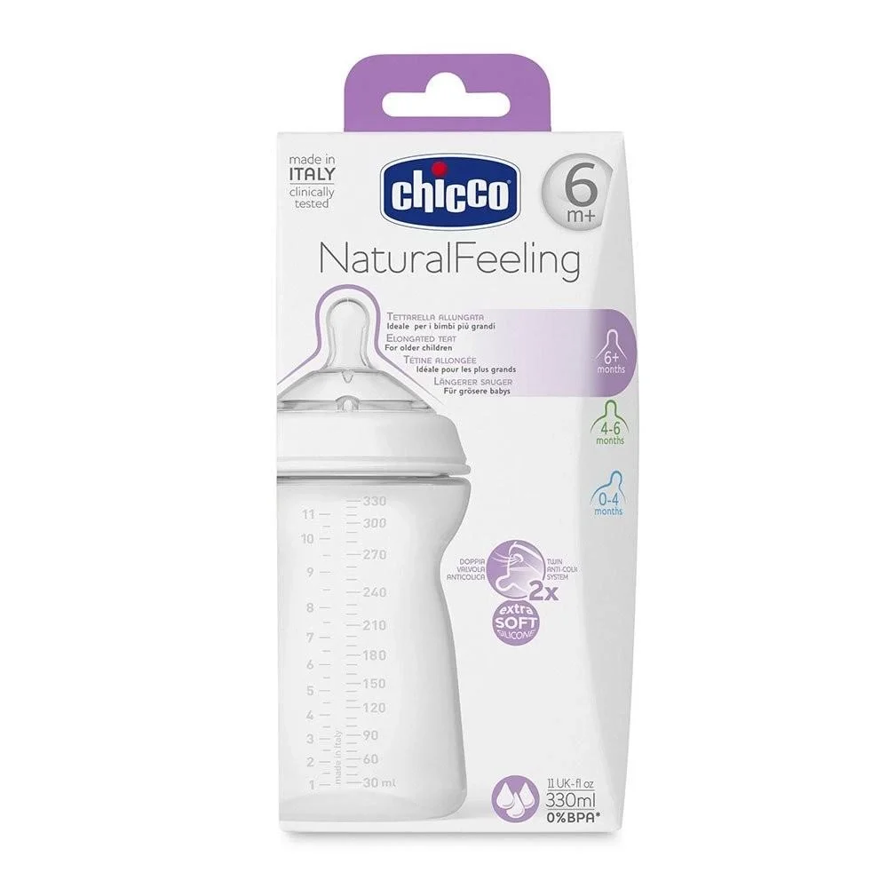 İthalat®   NaturalFeeling PP Biberon 6 Ay+ 330 ml Fiyatı, Yorumları ve Özellikleri
