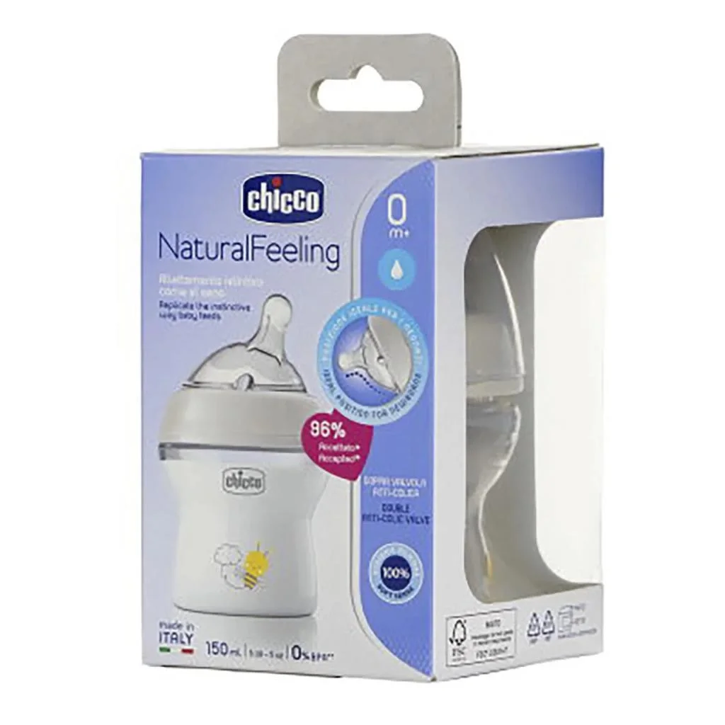 İthalat®   NaturalFeeling PP Biberon 0 Ay+ 150 ml
