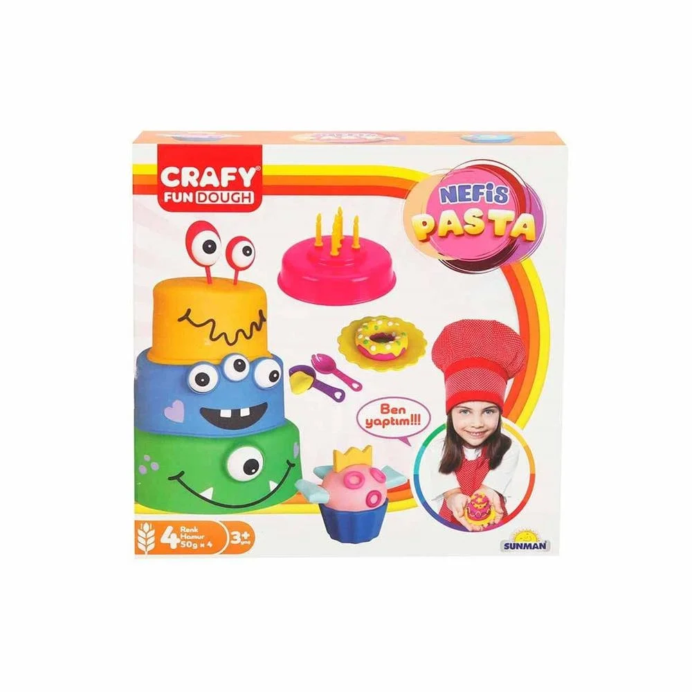 Nefis Pasta Oyun Hamur Seti 200 g 17 Parça Nefis Pasta Oyun Hamur Seti 200 g 17 Parça
