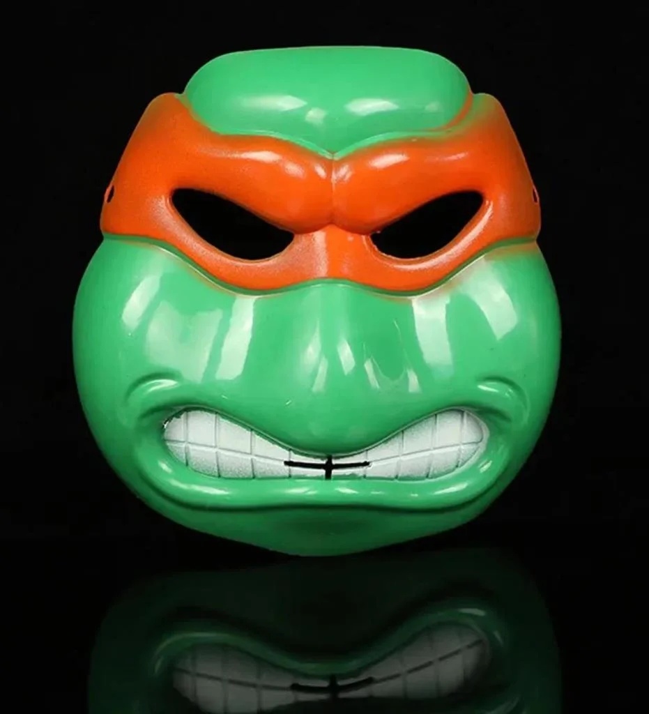  Ninja Kaplumbağalar Maskesi Michelangelo Maskesi