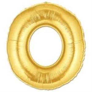 İthalat® O Harf Folyo Balon Altın Renk  40 inç