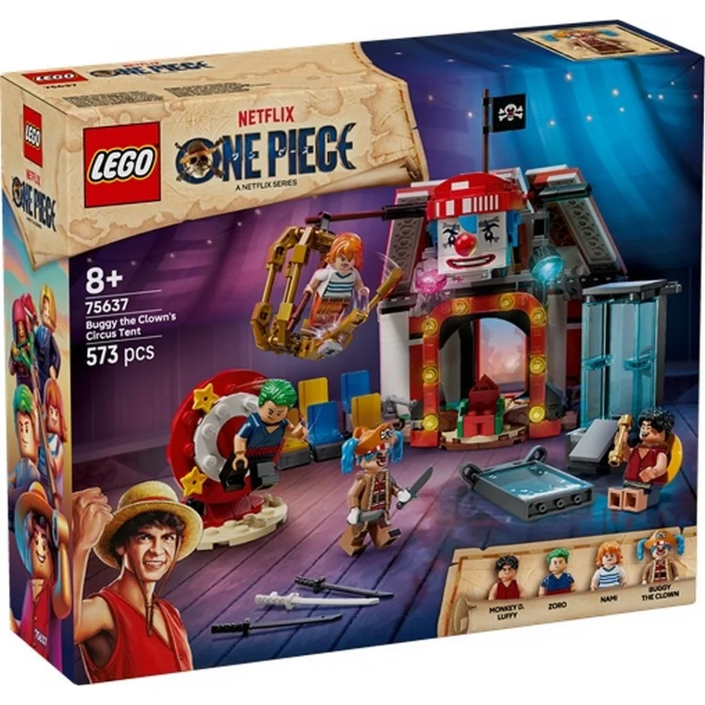 İthalat® ONE PIECE Palyaço Buggy'nin Sirk Çadırı 75637