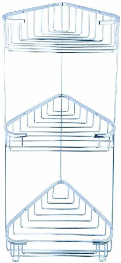 İthalat® Onno Krom Köşe Süngerlik 18X18 Üçlü