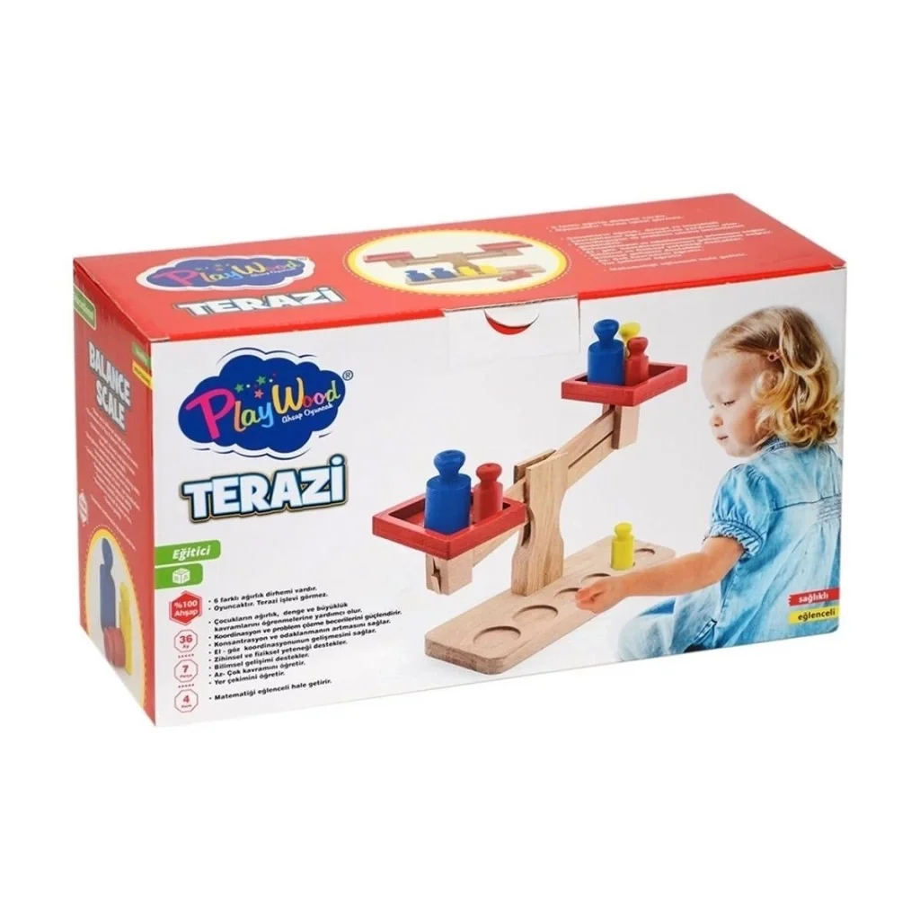 İthalat® ONY-409 KUTUDA AHŞAP TERAZİ