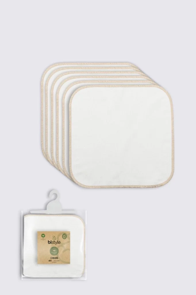 İthalat®   Organik 28x28 6'Lı Penye Mendil 90103 Ekru Fiyatı, Yorumları ve Özellikleri