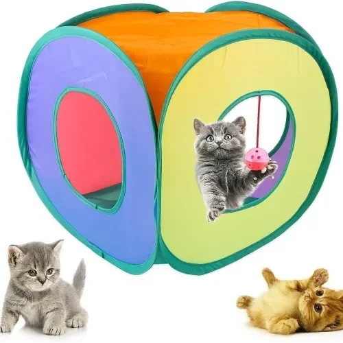 İthalat® Oyuncak Toplu Kedi Oyun Tüneli