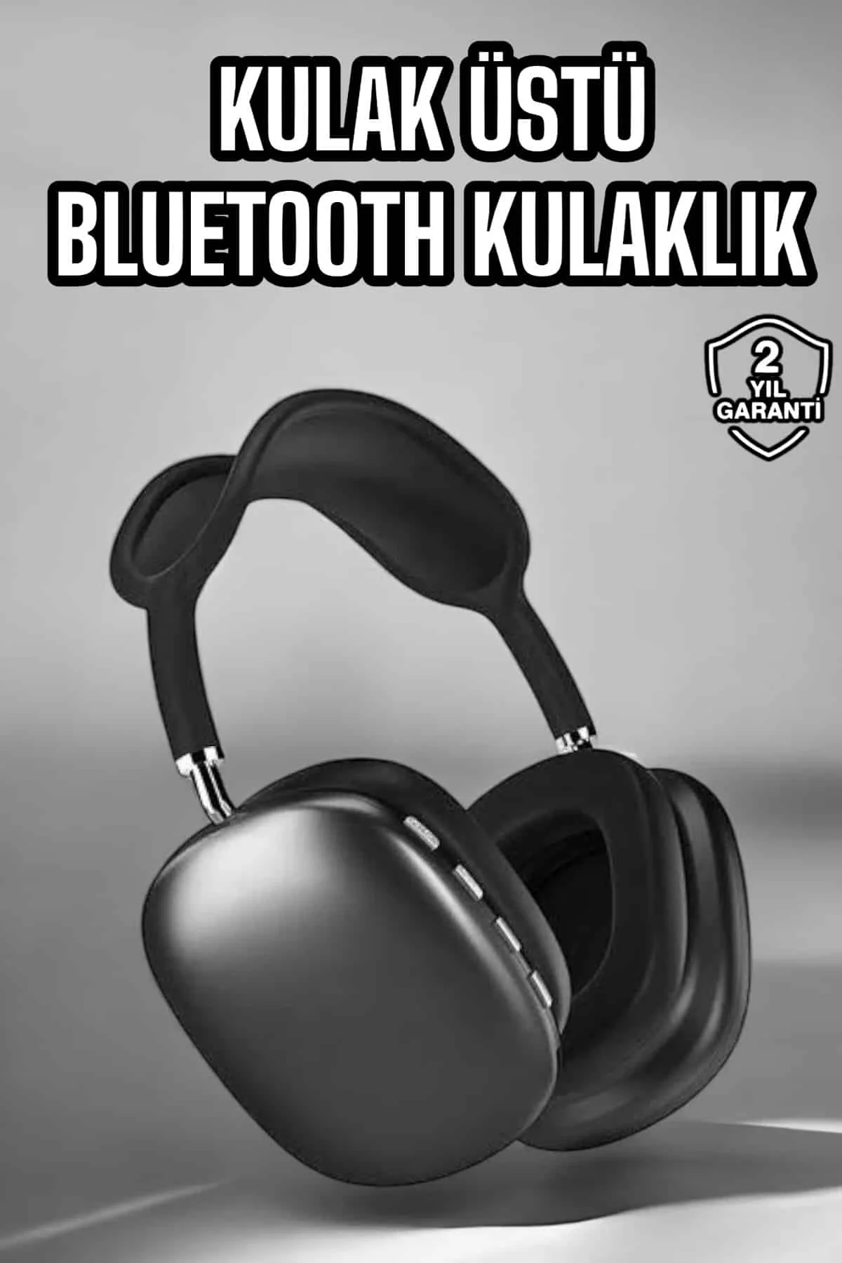 İthalat® P9 Plus Kulaklık Siyah Bluetooth Bağlantılı Kulak Üstü Kablosuz