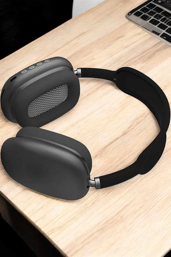 İthalat® P9 Plus Kulaklık Siyah Bluetooth Bağlantılı Kulak Üstü Kablosuz