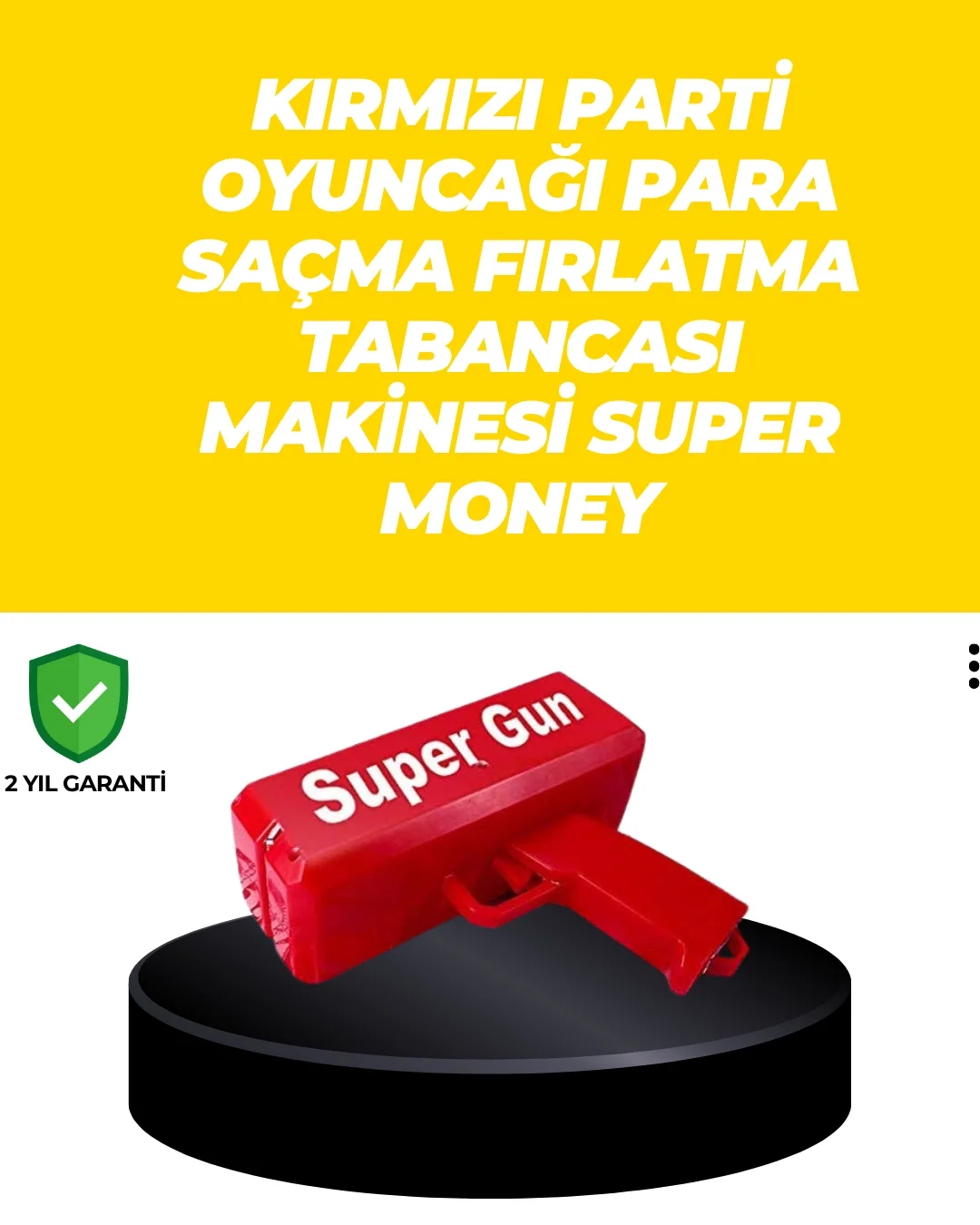 İthalat® Partiler ve Sosyal Medya İçerikleri İçin Etkili Kâğıt Atma Oyuncağı