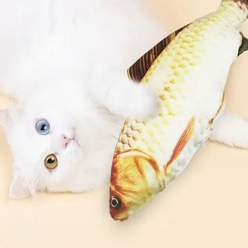 İthalat® Peluş Balık Kedi Oyuncağı