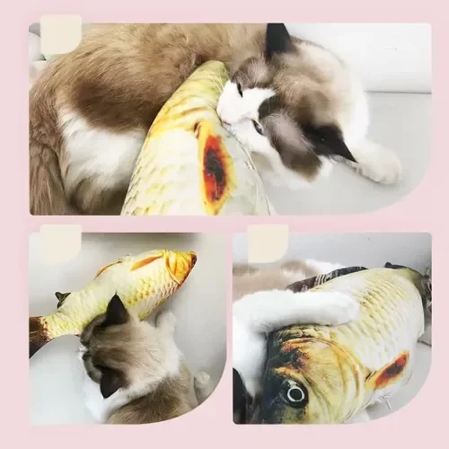 İthalat® Peluş Balık Kedi Oyuncağı