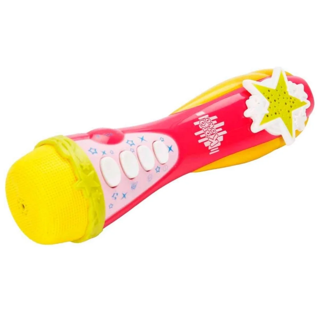 İthalat® Pembe Karaoke Mikrofonu