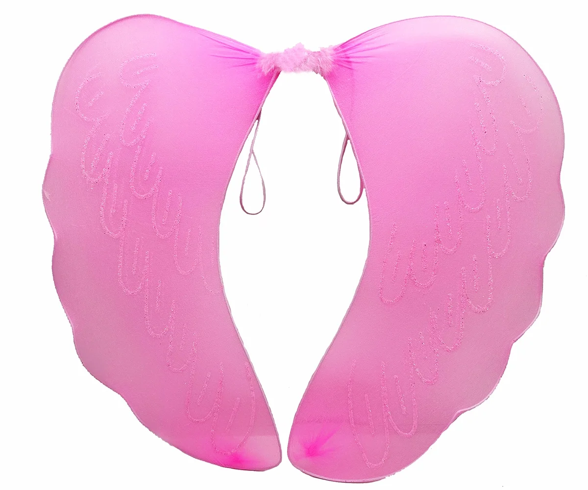 İthalat® Pembe Renk Ortası Pembe Tüylü Tül Peri Kanadı 40x50 cm İthalat® Pembe Renk Ortası Pembe Tüylü Tül Peri Kanadı 40x50 cm