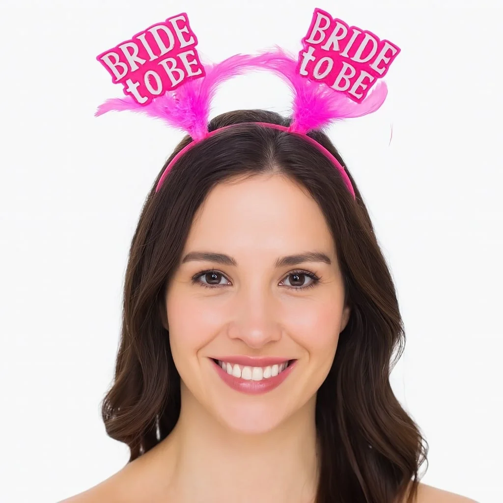 İthalat® Pembe Renkli Bride to Be Parti Tacı – Bekarlığa Veda Gecesi İçin