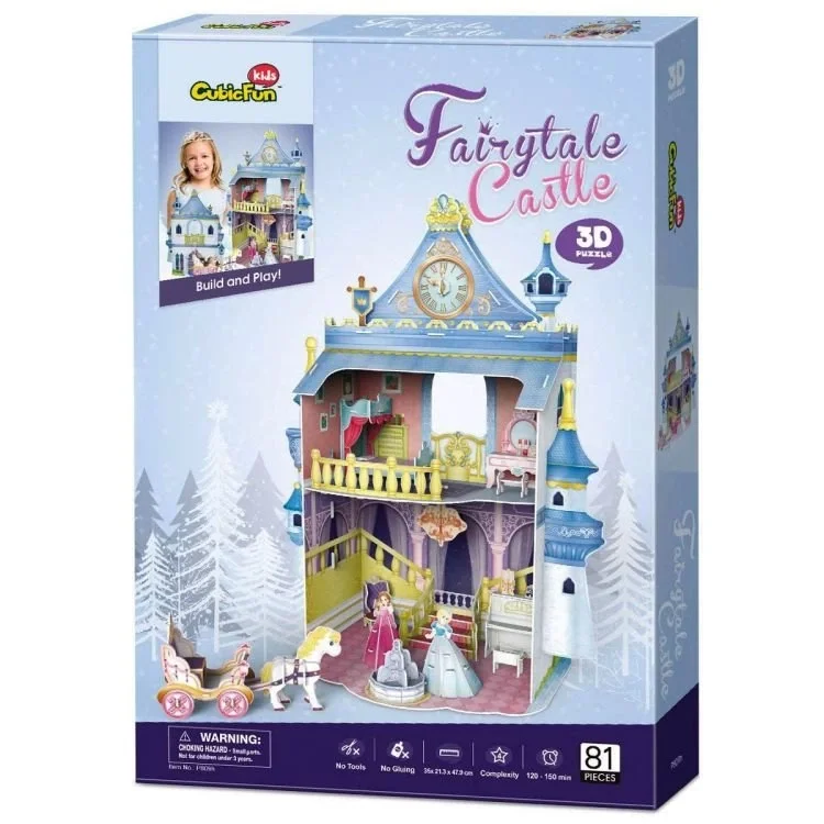  Peri Masalı Şatosu 3D Puzzle