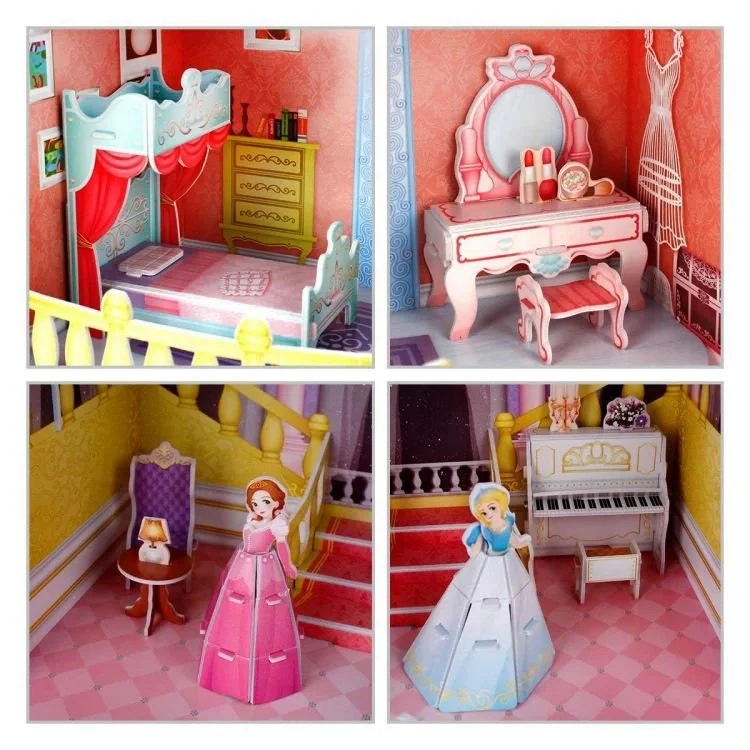  Peri Masalı Şatosu 3D Puzzle