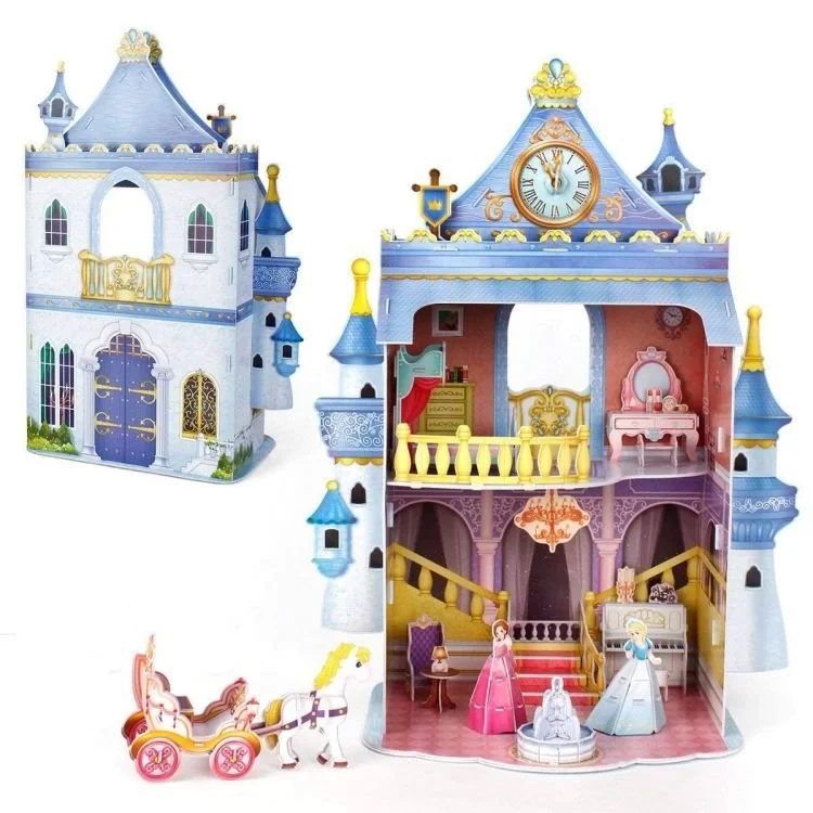  Peri Masalı Şatosu 3D Puzzle