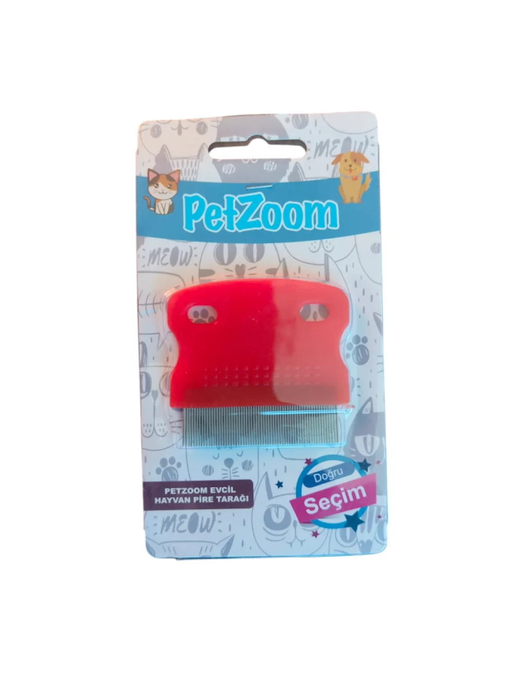 İthalat® Petzoom Kedi Köpek Bit Pire Tarağı İthalat® Petzoom Kedi Köpek Bit Pire Tarağı