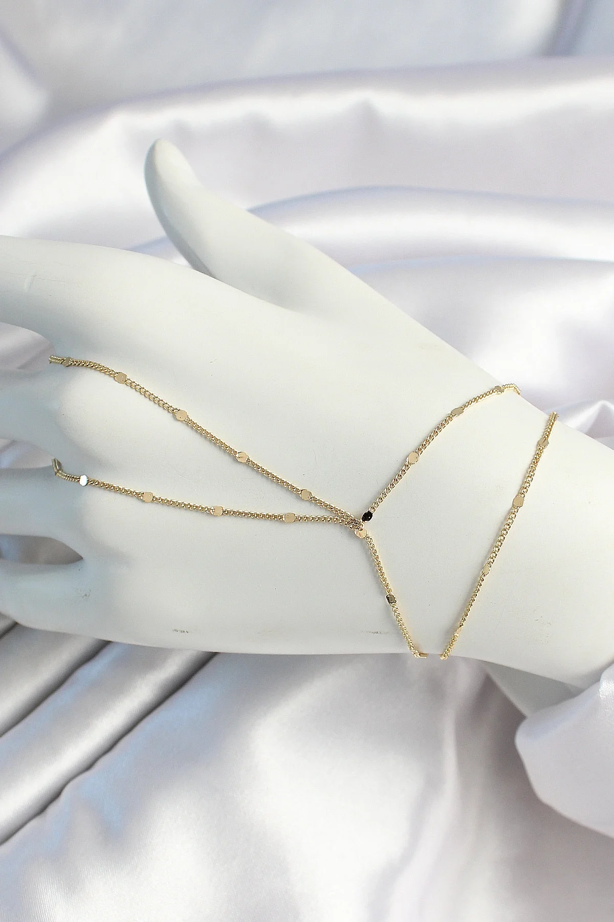 İthalat® Pirinç Gold Renk Parçalı Ezme Şahmeran