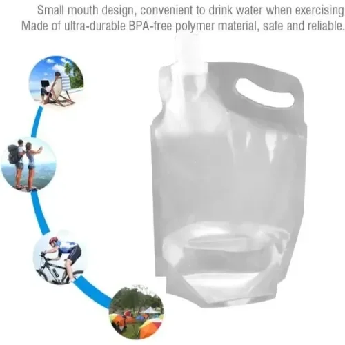 İthalat® Plastik Kapaklı Su Torbası 1 Litre