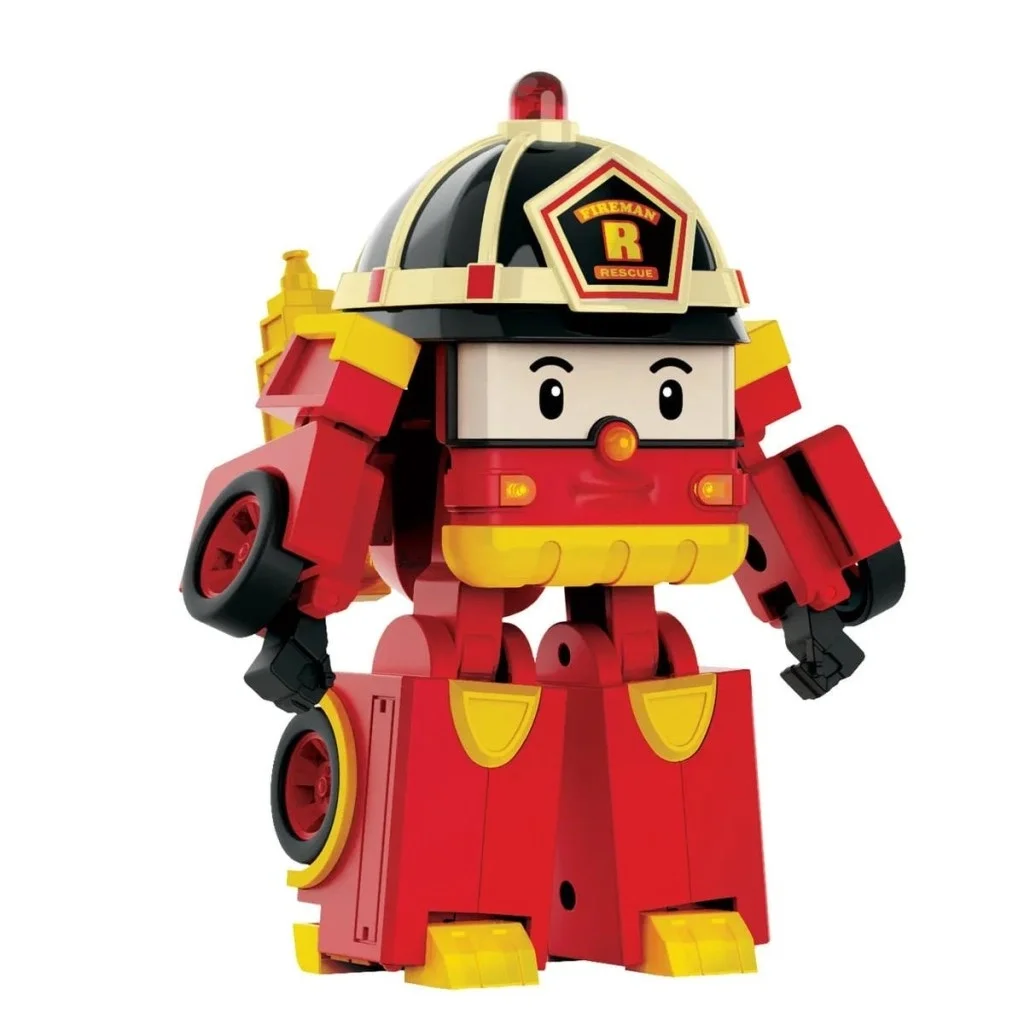 İthalat® POLI MRT-686 Sesli ve Işıklı Robocar Poli Büyük Transforming Robot Roy -Necotoys