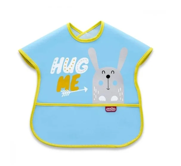 İthalat®   Poli Muşamba Büyük Mama Önlüğü 029 Mavi